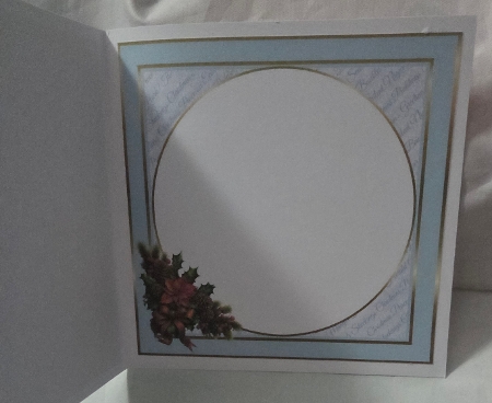 christmas characters blue insert by Marion Harding