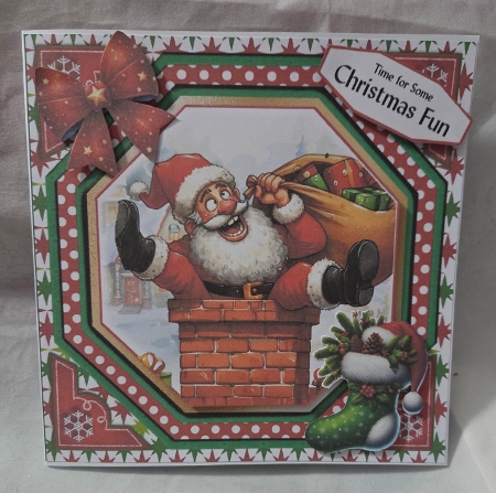 Crazy Santa 12 by Marion Harding