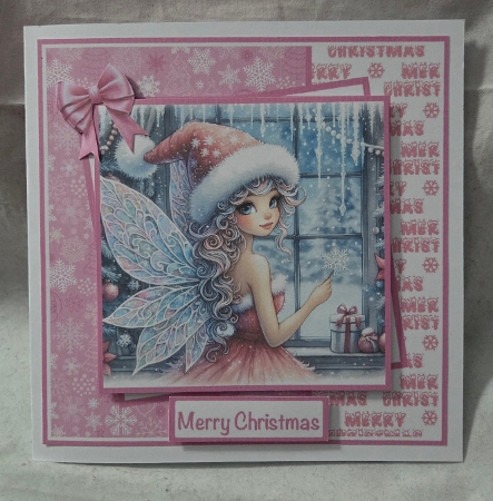 Winter Fairy #2 Mini Kit 7x7 by Marion Harding