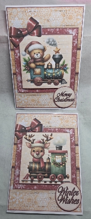 Christmas Train Mini Kit 2 by Marion Harding