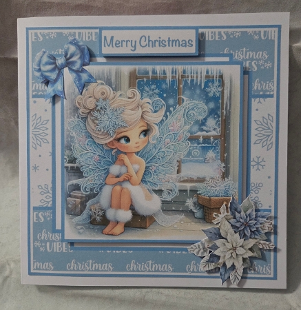 Winter Fairy #3 Mini Kit 7x7 by Marion Harding