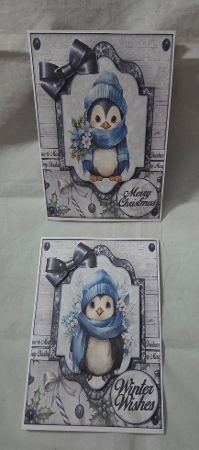 Blue Penguin Mini Kit  by Marion Harding
