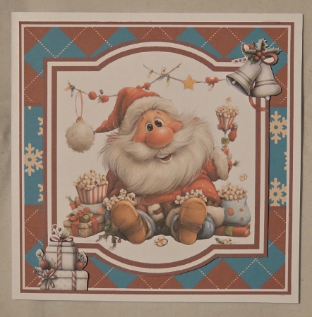 Cozy Santa #1 Mini Kit 7x7 by Marion Harding