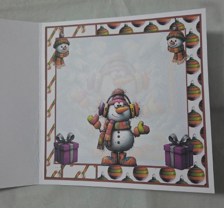Snowmen love Christmas by Marion Harding
