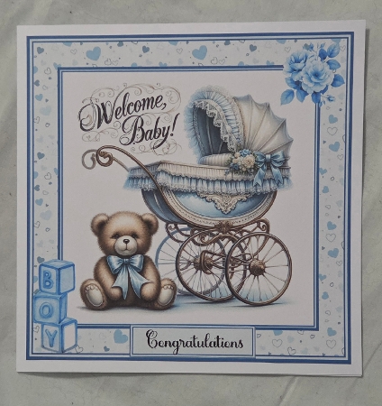 Welcome Little one 03 Topper by Marion Harding