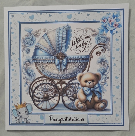 Welcome Little one 04 Topper by Marion Harding