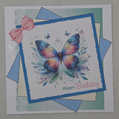 Butterfly Birthday cards set 1 by Marion Harding
