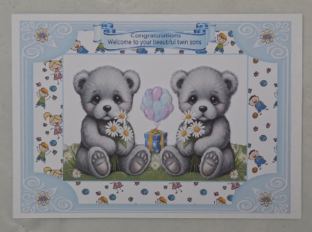 WELCOME TO YOUR BEAUTIFUL TWIN SONS by Marion Harding