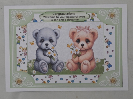 WELCOME TO YOUR TWINS A SON AND A DAUGHTER by Marion Harding