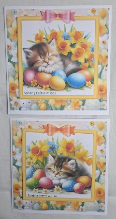 Easter Kittens set 1 by Marion Harding