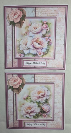 Peonies Pink - Mini Kit 6x6 by Marion Harding