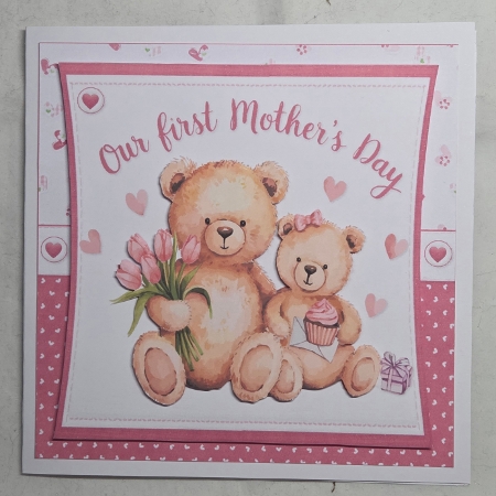 7x7 our first Mothers day girl choice of four mini kit by Marion Harding