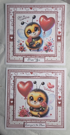 Minikit Bee my Valentine by Marion Harding