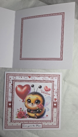 Minikit Bee my Valentine by Marion Harding