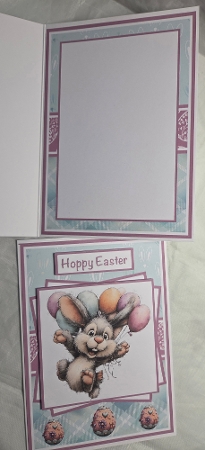 Easter Bunny #1 Mini Kit 5x7 (4) by Marion Harding