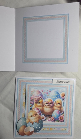 Minikit Baby Chicken and Easter Eggs by Marion Harding