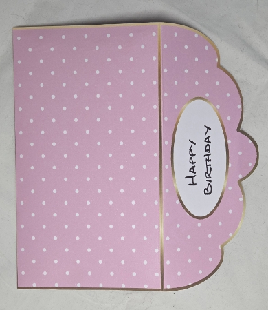 birthday wallet pink by Marion Harding