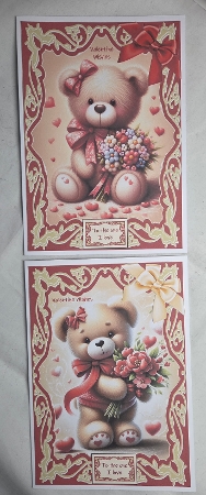 Valentine Quick N Easy set 6 (5x7Cards) by Marion Harding