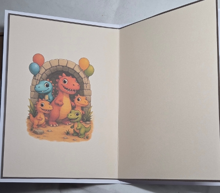 Have a dino mite birthday 5x7 by Marion Harding