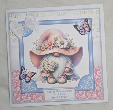 Happy Mothers Day Gnomes - 7x7 Mini Kit by Marion Harding