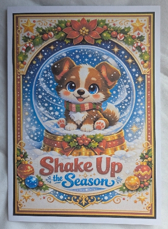 DD GOLDEN CHRISTMAS A4 64 by Marion Harding