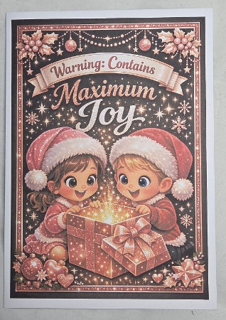 DD GOLDEN CHRISTMAS A4 131 by Marion Harding
