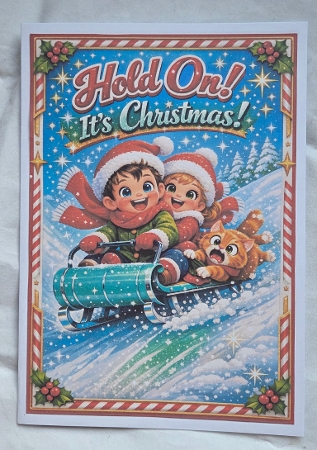 DD GOLDEN CHRISTMAS A4 140 by Marion Harding