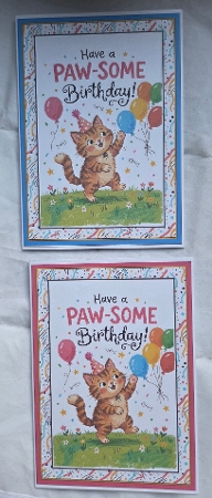 Birthday Age Puns Card Fronts Kit-10 by Marion Harding