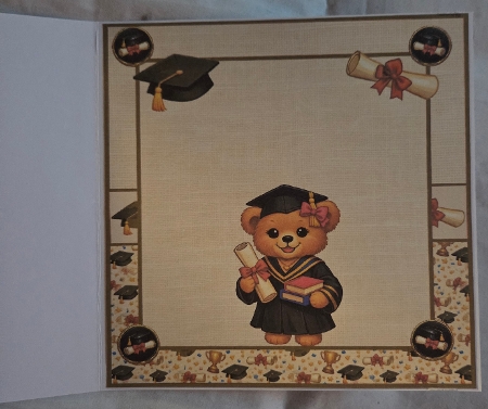 Graduation Bear Female by Marion Harding