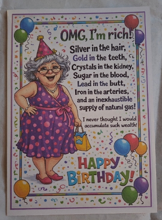 omg im rich by Marion Harding