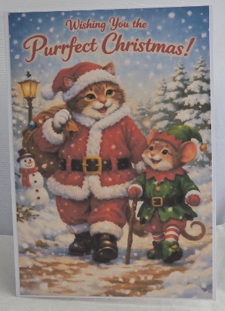 purrfect christmas by Marion Harding