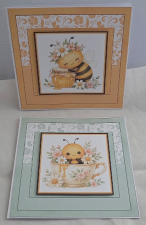 Honeybee Blossom Toppers by Marion Harding