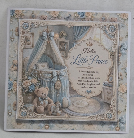 New Born Baby Blue by Marion Harding