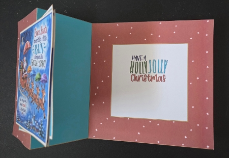 Santas Weather Funnies Fold Back Kit-4 by Marion Harding