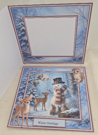 Minikit Friendly Snowman by Marion Harding