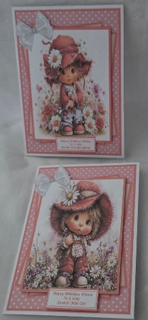Sweet Little Summer Girls - 5x7 Mini Kit by Marion Harding