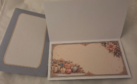 Beauty and The Sleigh Cut-And-Fold Card by Marion Harding