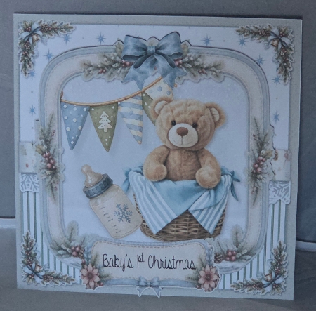 Christmas Baby 5 6x6 by Marion Harding