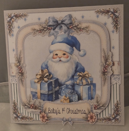 Christmas Baby 7 6x6 by Marion Harding