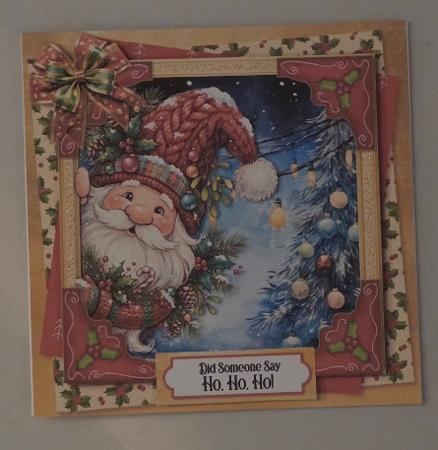 Peek a Boo Christmas 7 6x6 by Marion Harding