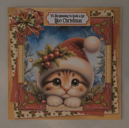 Peek a Boo Christmas 9 6x6 by Marion Harding