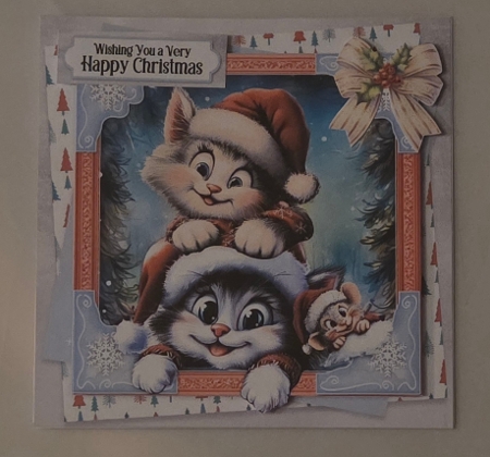 Peek a Boo Christmas 18 6x6 by Marion Harding