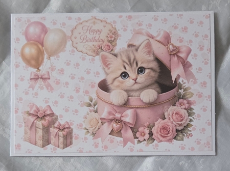 Birthday Kittens 1 Clipart Collection  by Marion Harding