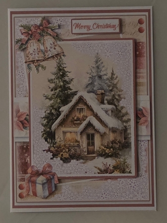 5x7 ~ Frosted Christmas Wishes by Marion Harding