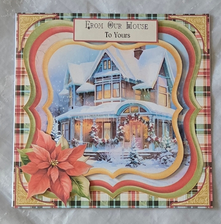 Scenes of Christmas 1 6x6 by Marion Harding