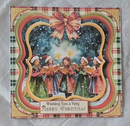 Scenes of Christmas 3 6x6 by Marion Harding