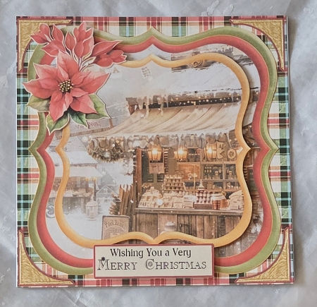 Scenes of Christmas 4 6x6 by Marion Harding
