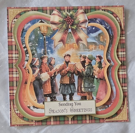 Scenes of Christmas 9 6x6 by Marion Harding