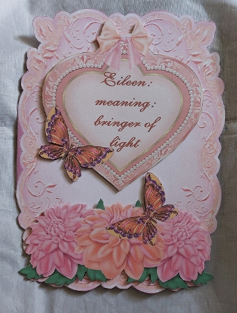 Name & Meaning Card - Eileen by Marion Harding