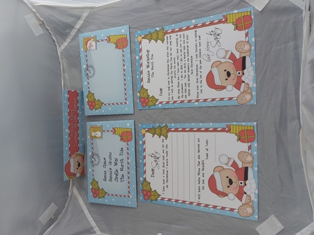 Xmas Livvy Bear Baby's 1st Santa Letter to and from Santa by Marion Harding